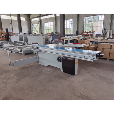 Professional Furniture Production Stand Double Layer Heavy Duty Slip Table Saw With Scoring Blade For Woodworking